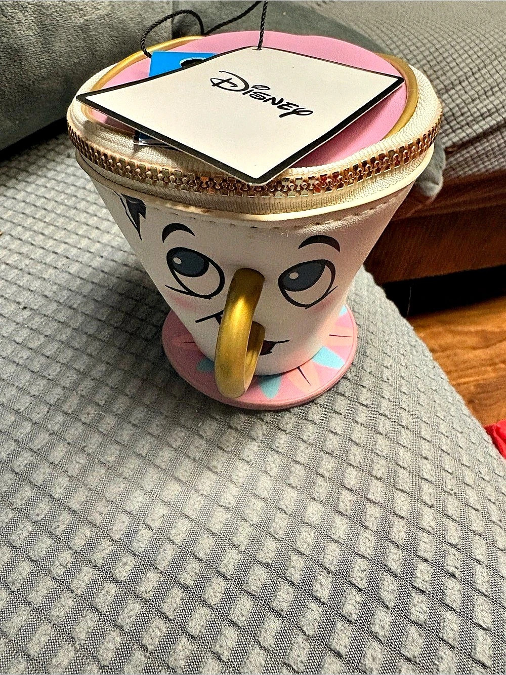 NWT Disney Beauty & The Beast Chip Teacup Coin Purse ☕️✨
